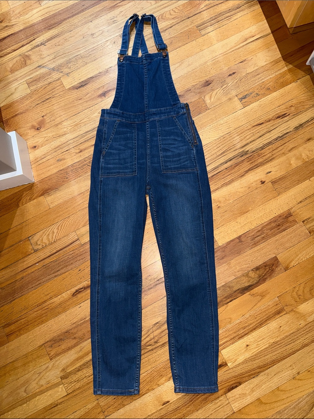Madewell denim jean overalls pants bottoms